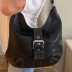 Michael kors large leather hobo bag
